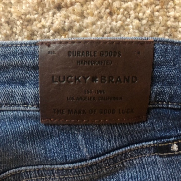 Lucky Brand straight leg high waist jeans - Picture 6 of 7